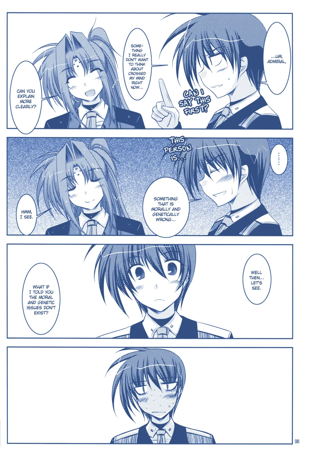 [Ibuki Pon] ANOTHER FRONTIER 02 Magical Girl Lyrical Lindy-san #03 Fhentai - Page 8