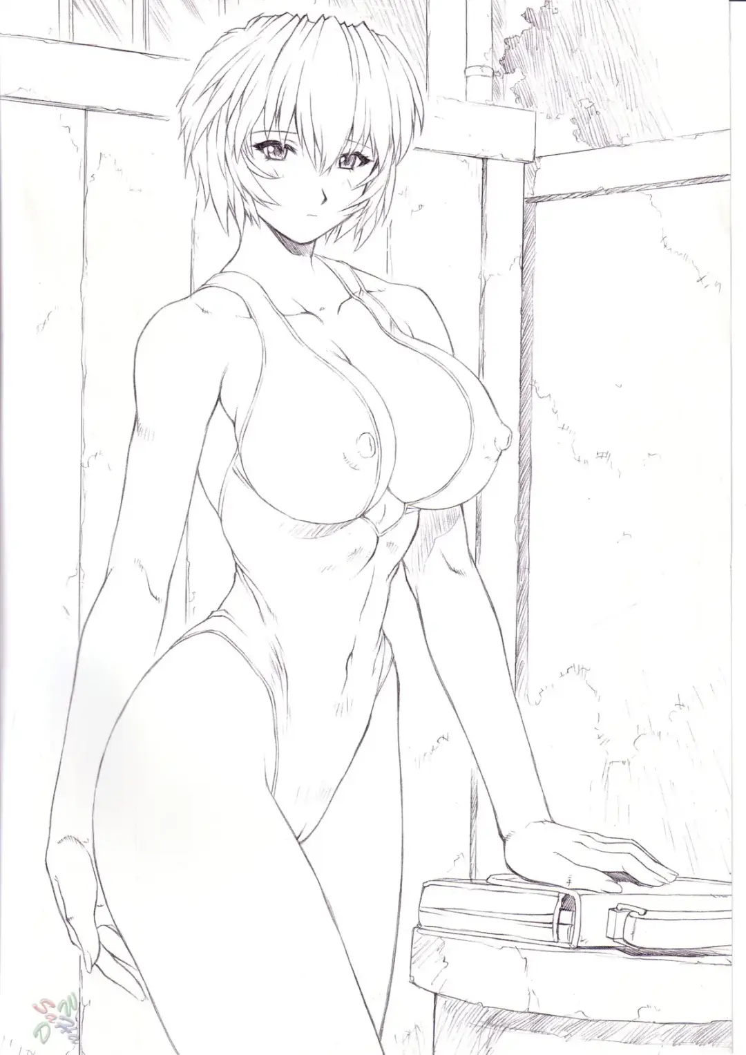 [Mogudan] Ayanami 4 Boku no Kanojo hen Fhentai - Page 3