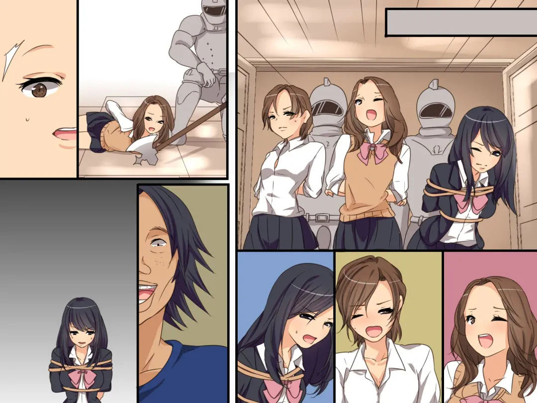 Zettai Kenryoku wo Te ni Ireta Otoko ～ Chikan no Nureginu wo Owaseta JK ni Oshioki Nakadashi! Fhentai - Page 30