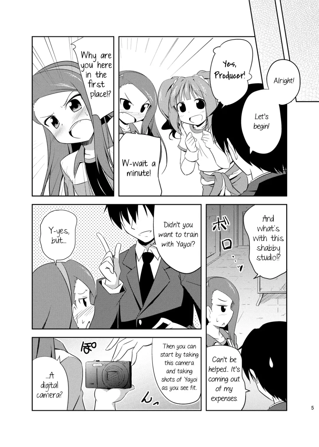 [Kagura Yuuki] Yayoi to Iori to Himitsu no Tokkun | Yayoi and Iori's Special Training Fhentai - Page 4