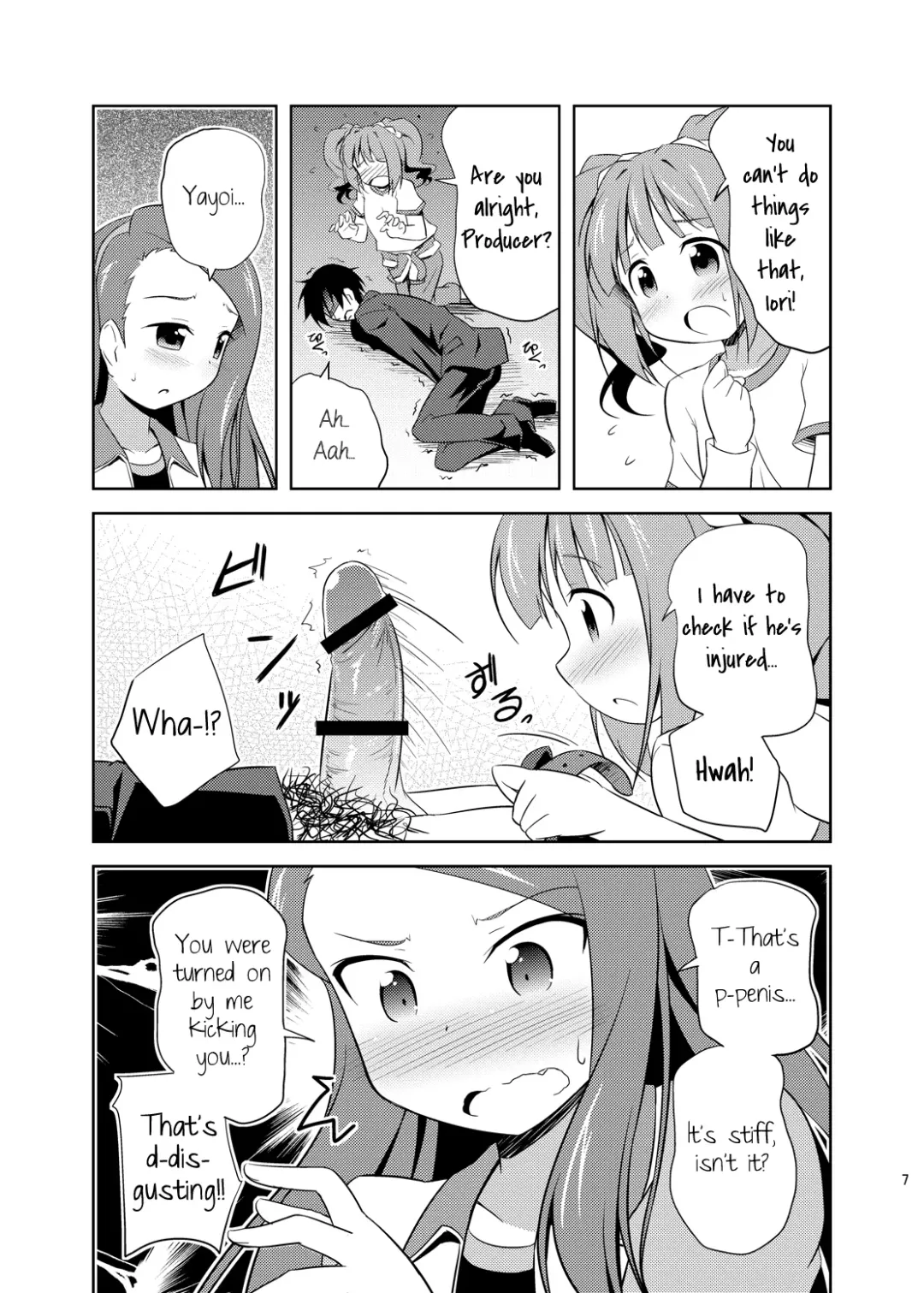 [Kagura Yuuki] Yayoi to Iori to Himitsu no Tokkun | Yayoi and Iori's Special Training Fhentai - Page 6
