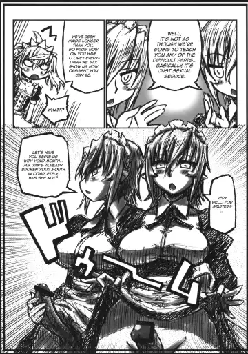 [Murasame Maru] Orenchi no Maid-tachi ga Konna ni Futanari na Wake ga nai | My Maids Can't Have This Much Dick Fhentai - Page 6