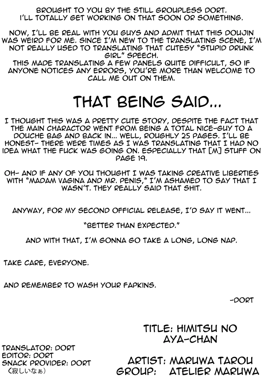 [Maruwa Tarou] Himitsu no Aya chan Fhentai - Page 27