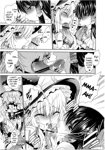 [Shinonome Ryu] Marisa, Mushrooms, and Fiendish Miko Fhentai - Page 11