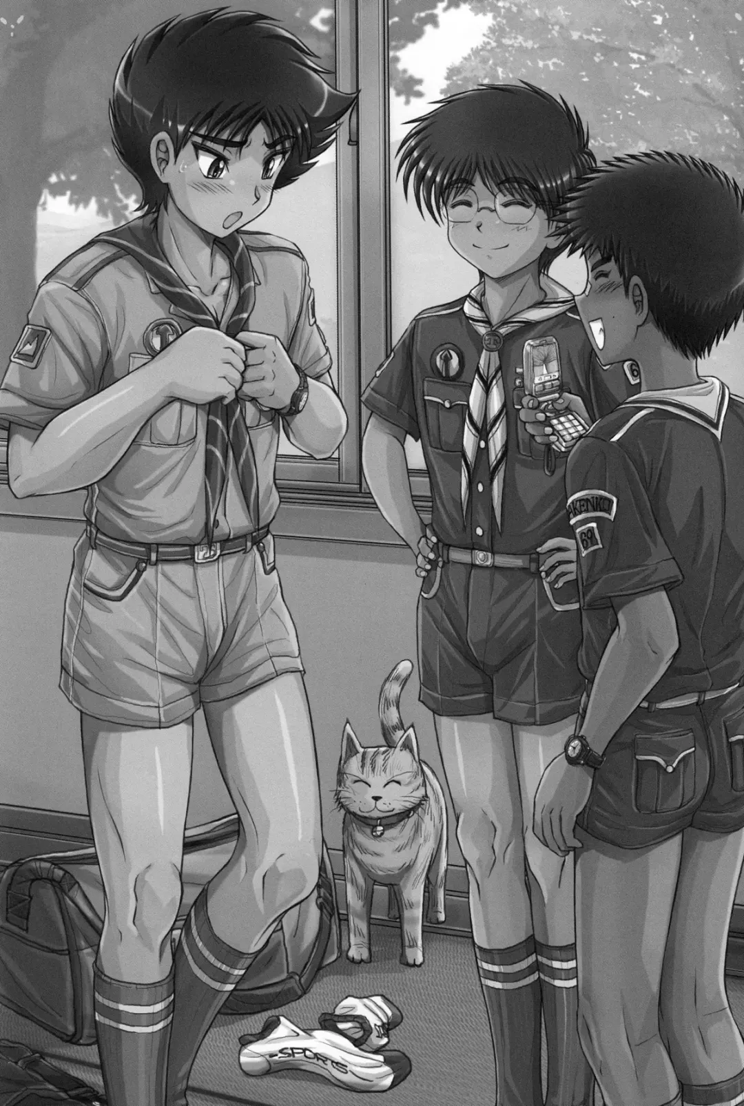 [Takenokoya] Choutaiken!? Summer Boys Fhentai - Page 5