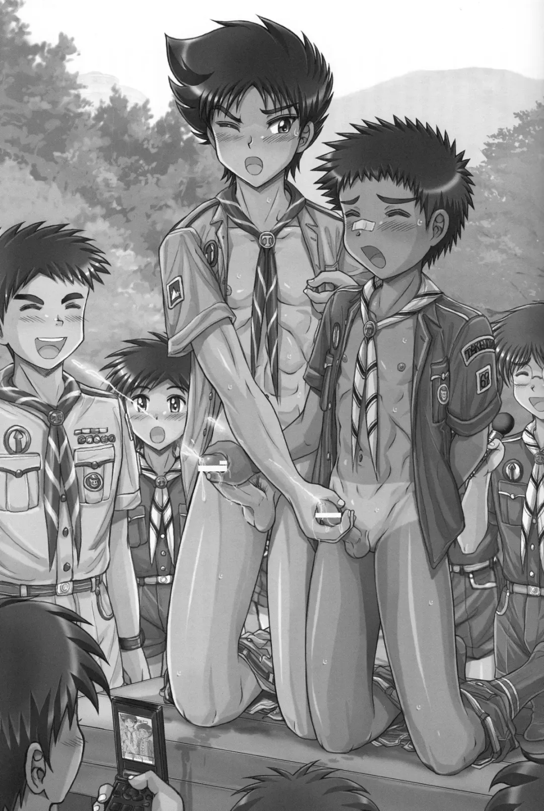 [Takenokoya] Choutaiken!? Summer Boys Fhentai - Page 9