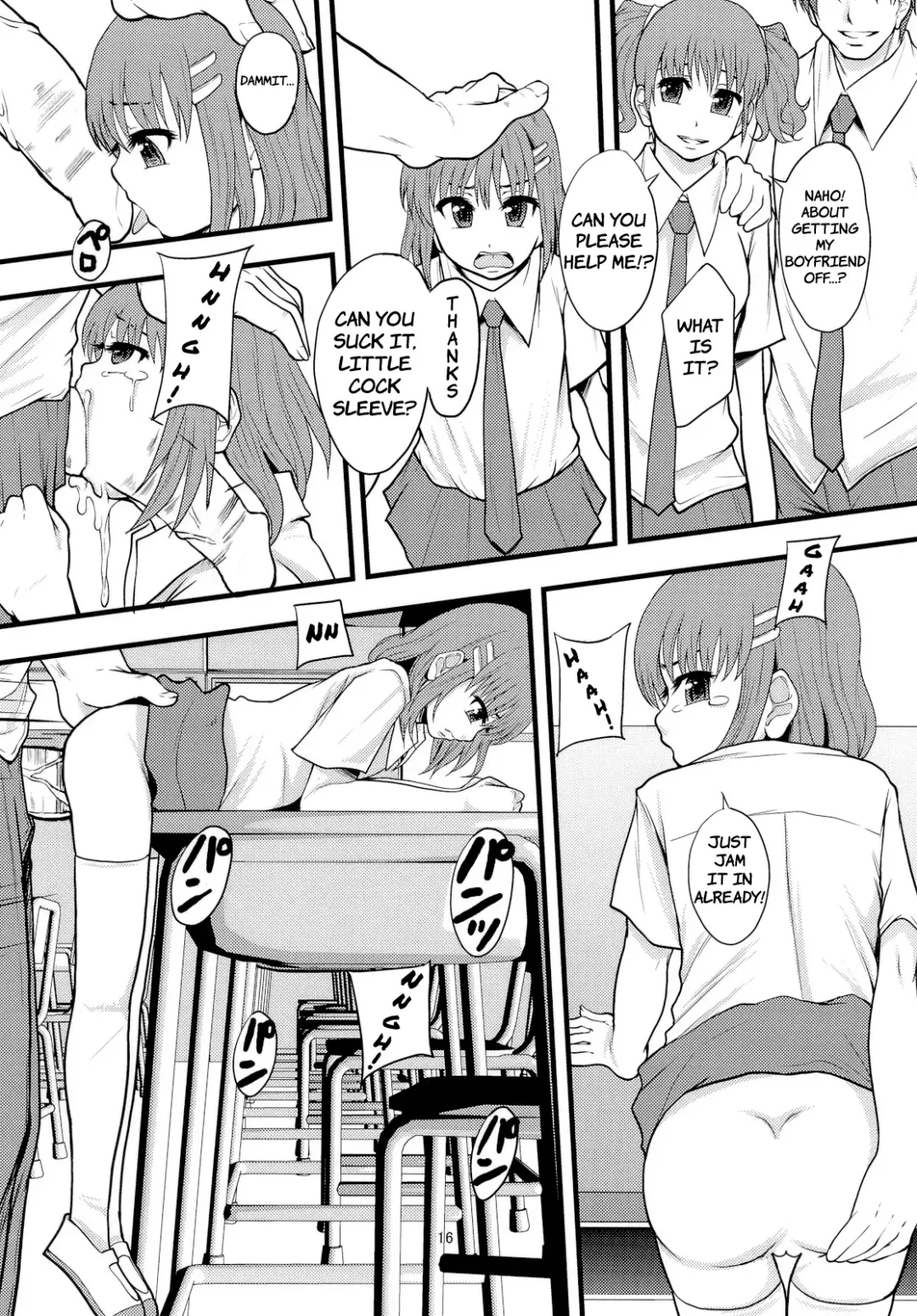 [Mayonnaise.] Ganbare Onaho-chan! | Good luck, Little Miss Cock Sleeve! (decensored) Fhentai - Page 15
