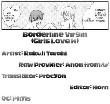 [Rakuji Tarahi] Kyoukaisenjou no Virgin | Borderline Virgin Fhentai - Page 21