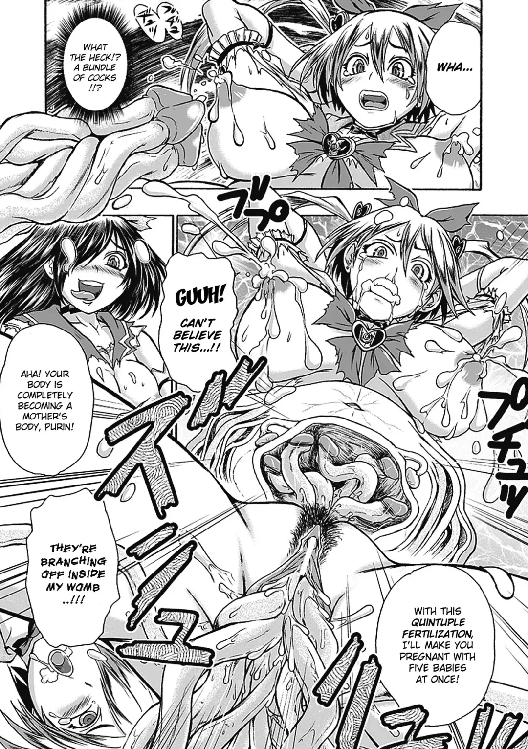 [Ishino Kanon] Masou Kishi Eclair Knights Chocolat & Pudding | Magic Twin Knights: Eclair Knights Fhentai - Page 36