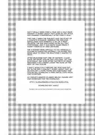 [Kawakami Rokkaku - Takanashi Rei] Harvest II Fhentai - Page 40