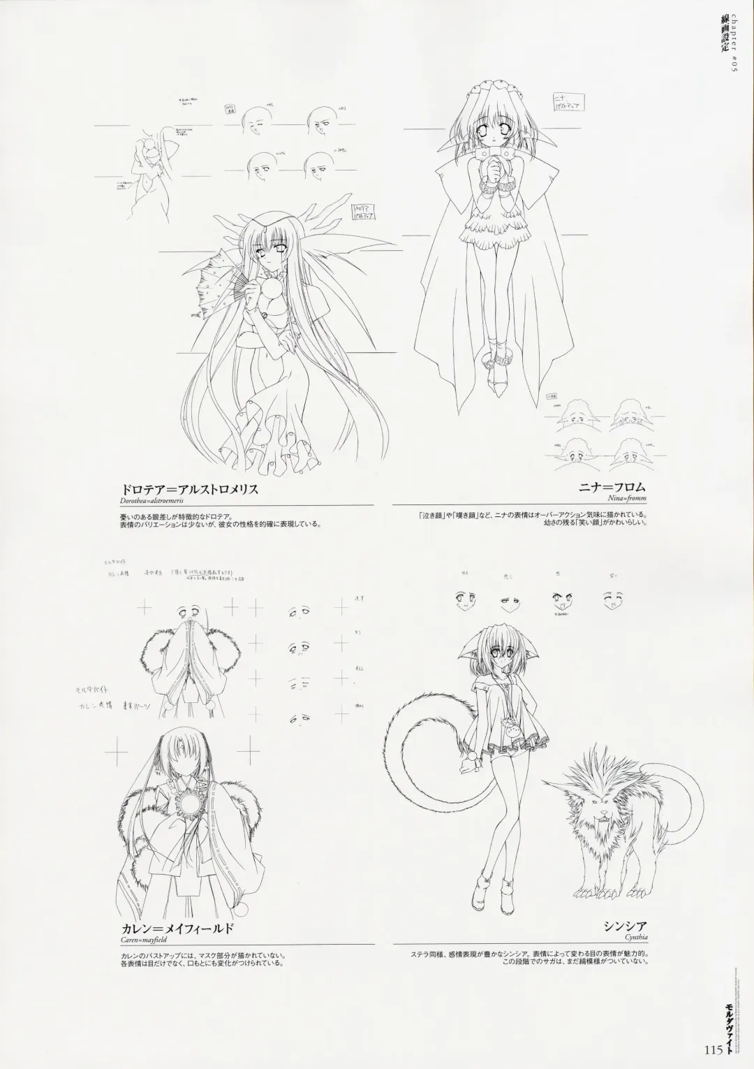 Moldavite Visual Fanbook Fhentai - Page 121