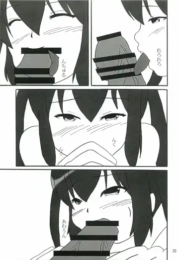 [Kanetsuki Masayoshi - Shinama] Mio Dyukushi!!! 3 Fhentai - Page 34