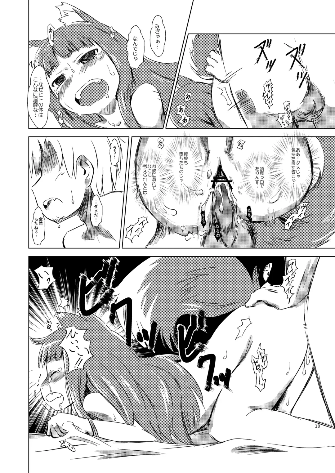 [Matra-mica] Ookami to Koushindou Fhentai - Page 10