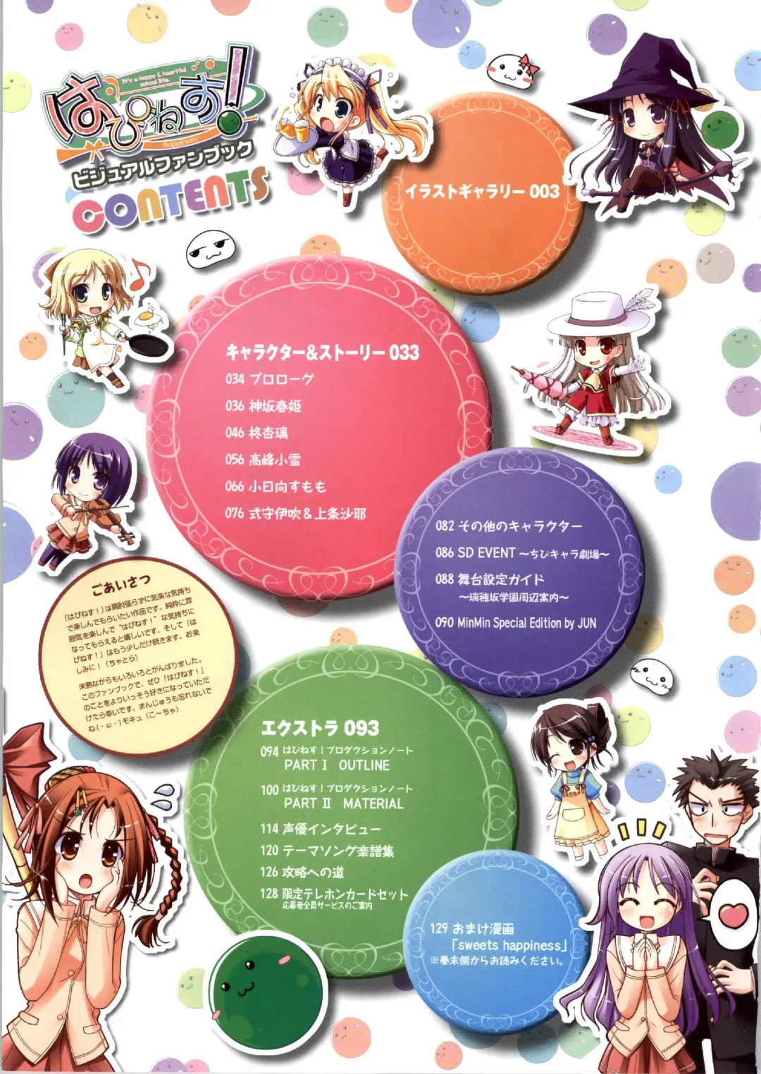 [Ko-cha - Yamabuki Mook] Happiness! Visual Fanbook Fhentai - Page 10