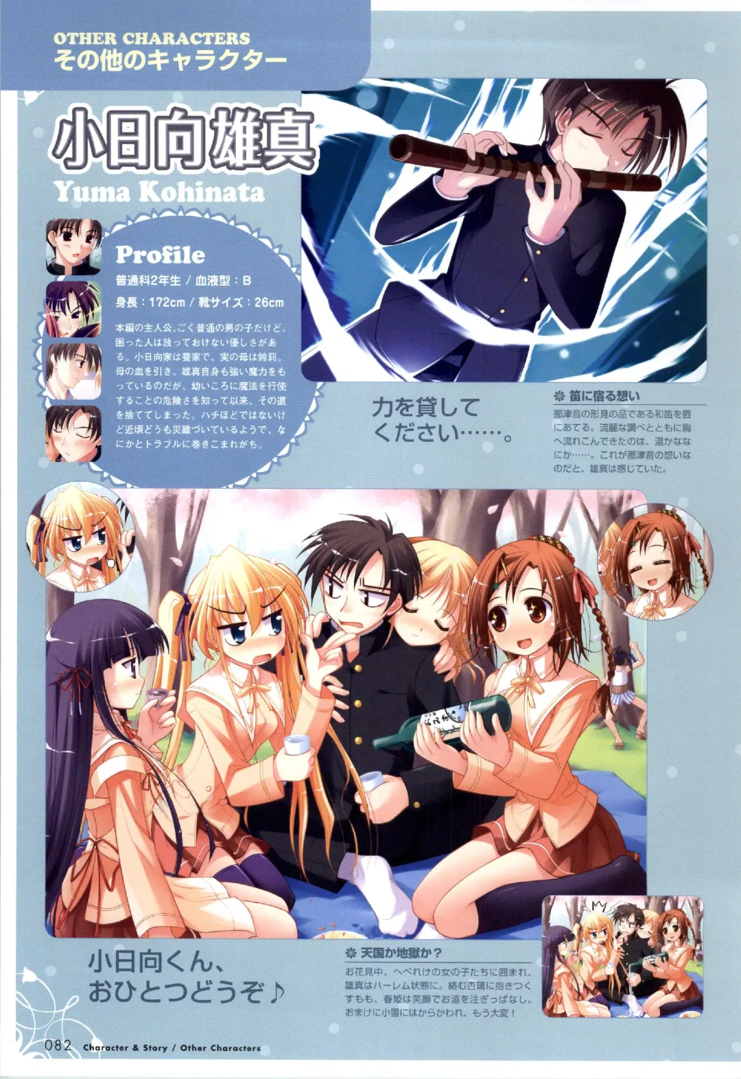 [Ko-cha - Yamabuki Mook] Happiness! Visual Fanbook Fhentai - Page 80