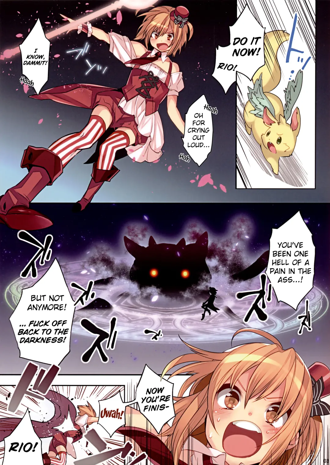[Makuro] Mahou Josou Shounen Magical☆Rio | Magical Trap☆Rio Fhentai - Page 3