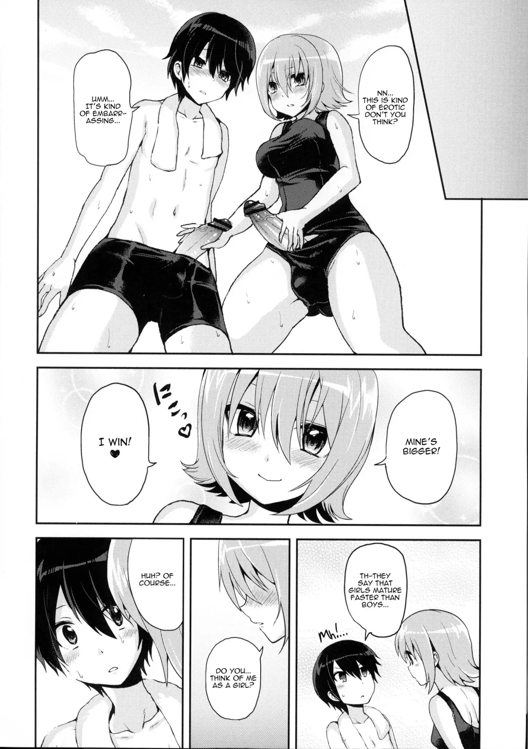 [Piririnegi] Shishunki Poolside Fhentai - Page 9