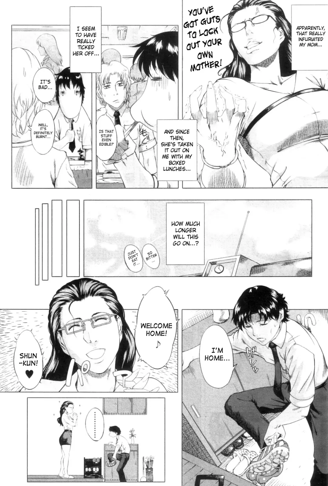 [Qdou Kei] Kaa-san no Ijou na Aijou | Mom's Abnormal Affection Ch. 1-2 Fhentai - Page 41