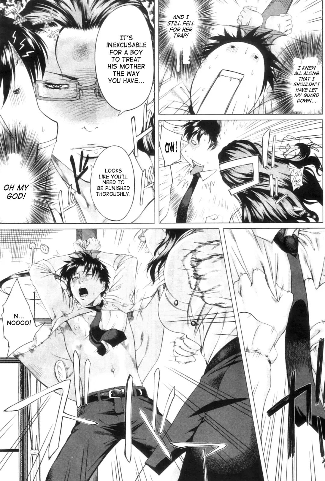 [Qdou Kei] Kaa-san no Ijou na Aijou | Mom's Abnormal Affection Ch. 1-2 Fhentai - Page 44