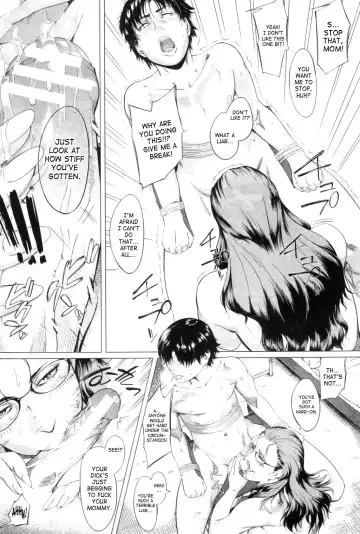 [Qdou Kei] Kaa-san no Ijou na Aijou | Mom's Abnormal Affection Ch. 1-2 Fhentai - Page 23