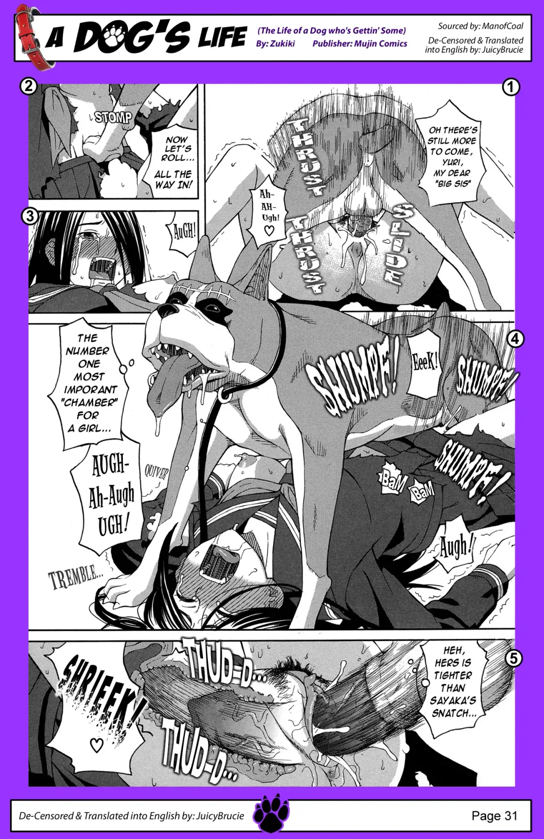 [Zukiki] Moteru Inu no Ikizama Ch. 4-5 Fhentai - Page 32