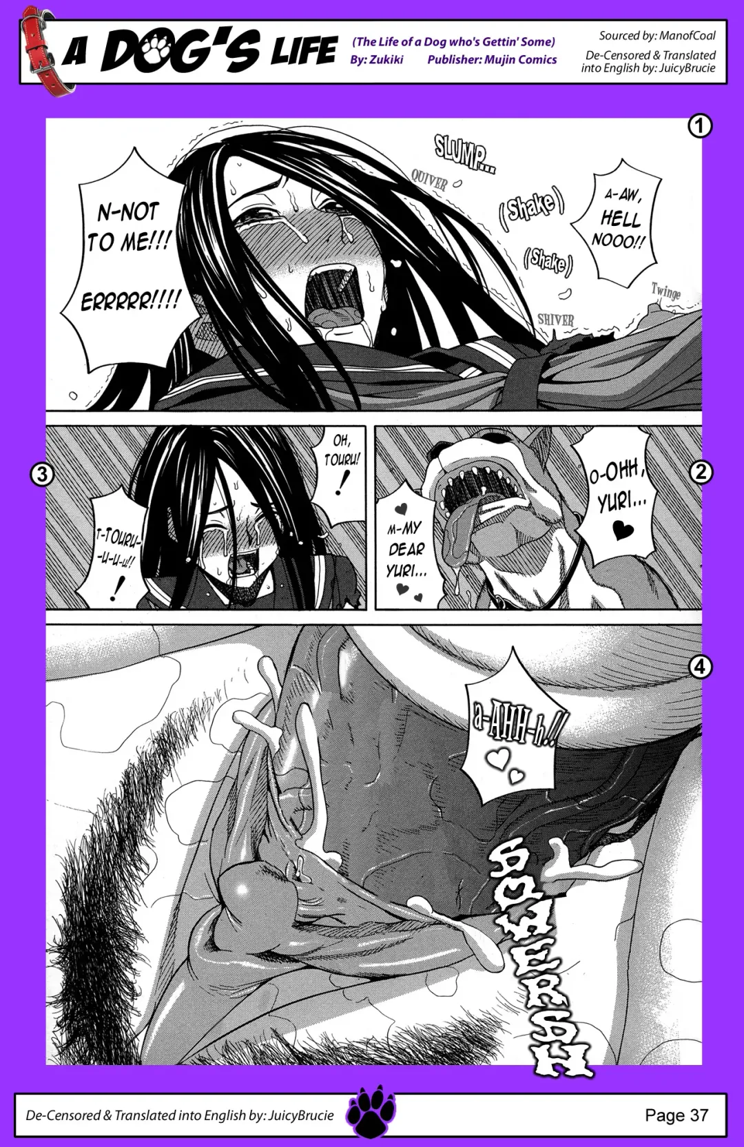 [Zukiki] Moteru Inu no Ikizama Ch. 4-5 Fhentai - Page 38