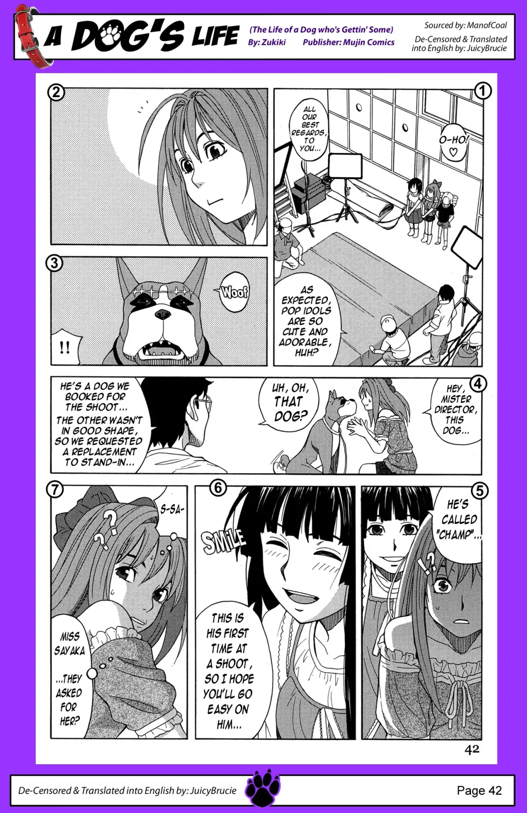 [Zukiki] Moteru Inu no Ikizama Ch. 4-5 Fhentai - Page 43