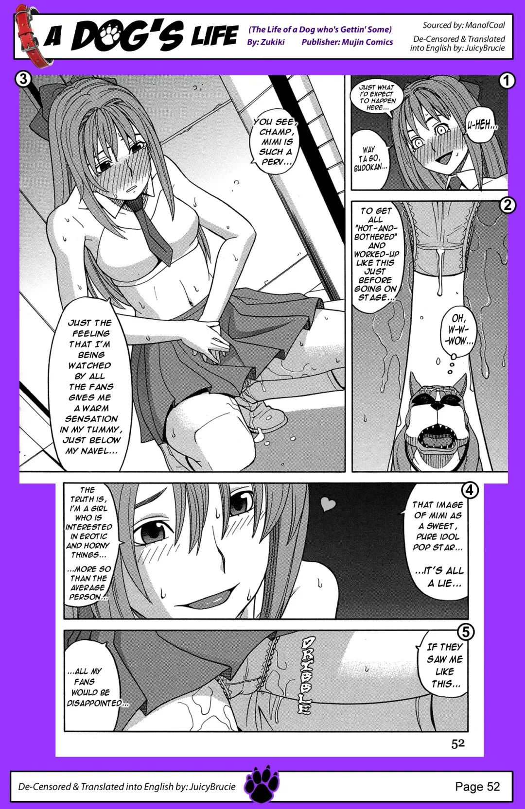 [Zukiki] Moteru Inu no Ikizama Ch. 4-5 Fhentai - Page 53