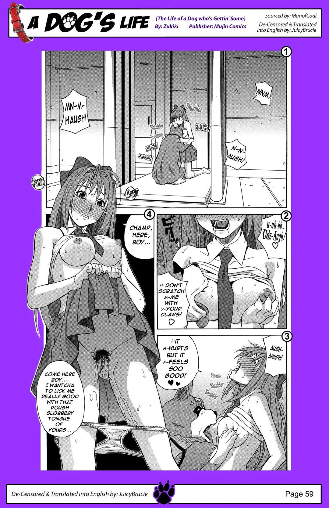 [Zukiki] Moteru Inu no Ikizama Ch. 4-5 Fhentai - Page 60