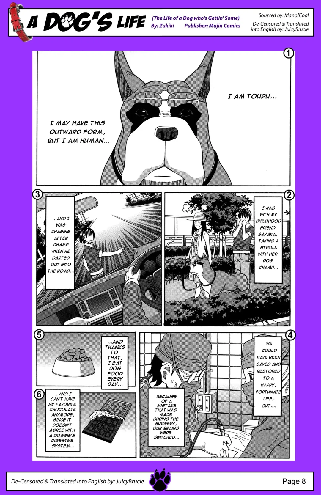 [Zukiki] Moteru Inu no Ikizama Ch. 4-5 Fhentai - Page 9