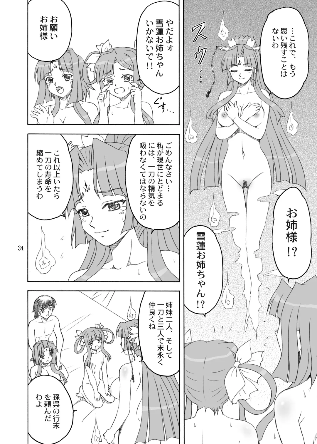 [Yasu Rintarou] San Hachisu Houshu Fhentai - Page 34