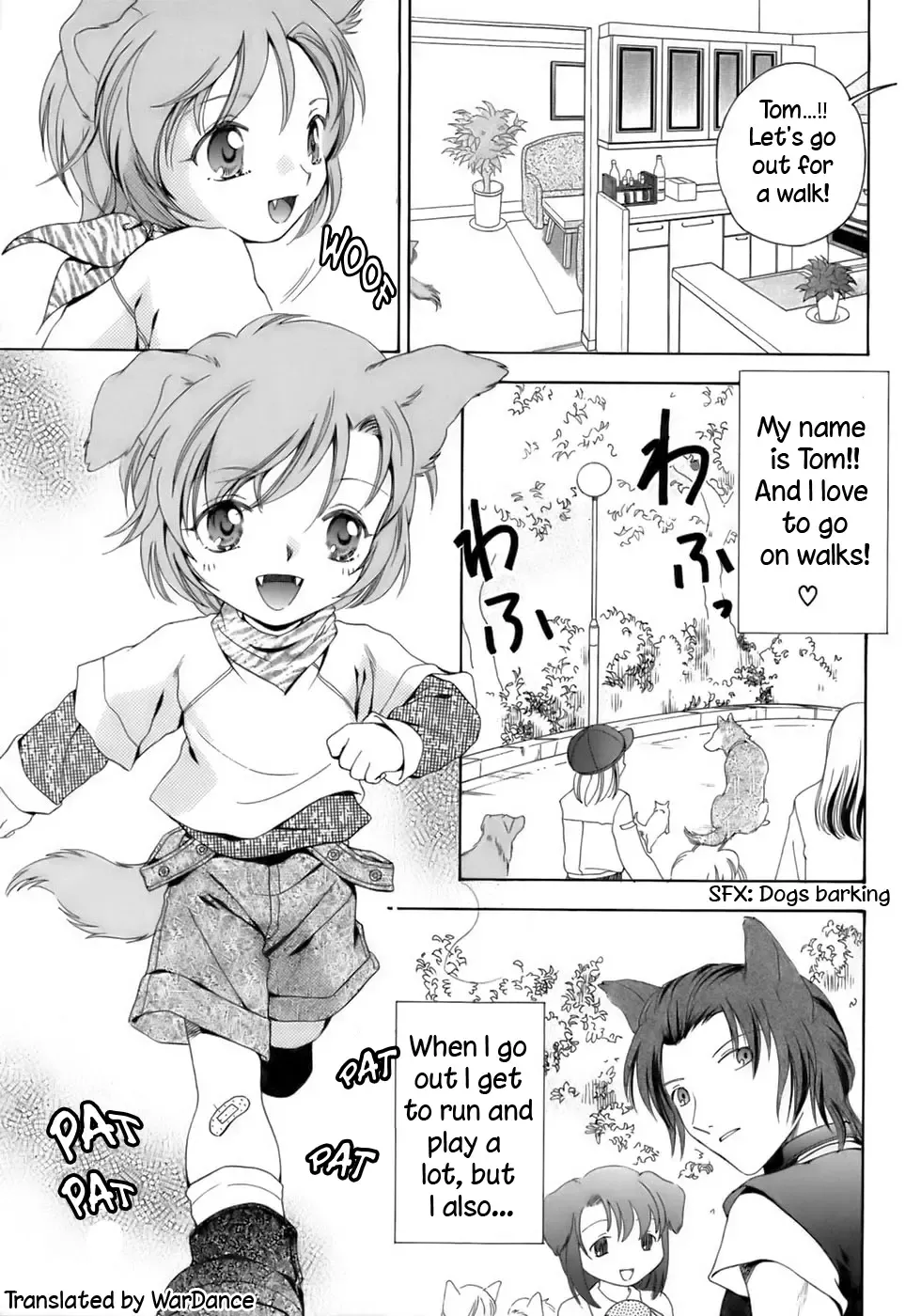 [Sugou Hiroyuki] Issho ni o Sanpo! | A Walk Together! Fhentai - Page 1