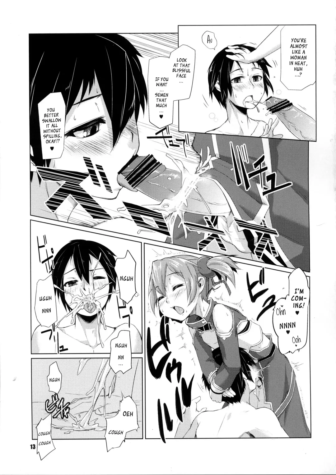 [Sexyturkey] Silica-chan ni Oshiri Ijirareru Hon | Silica-chan Playing With Your Butt Book Fhentai - Page 12
