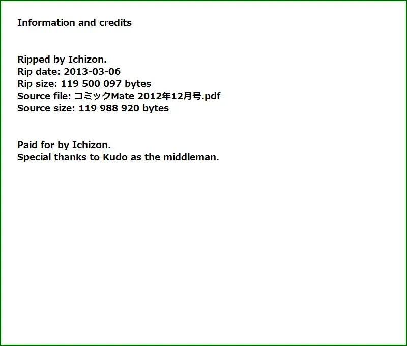 COMIC Mate 2012-12 Vol. 195 Fhentai - Page 199