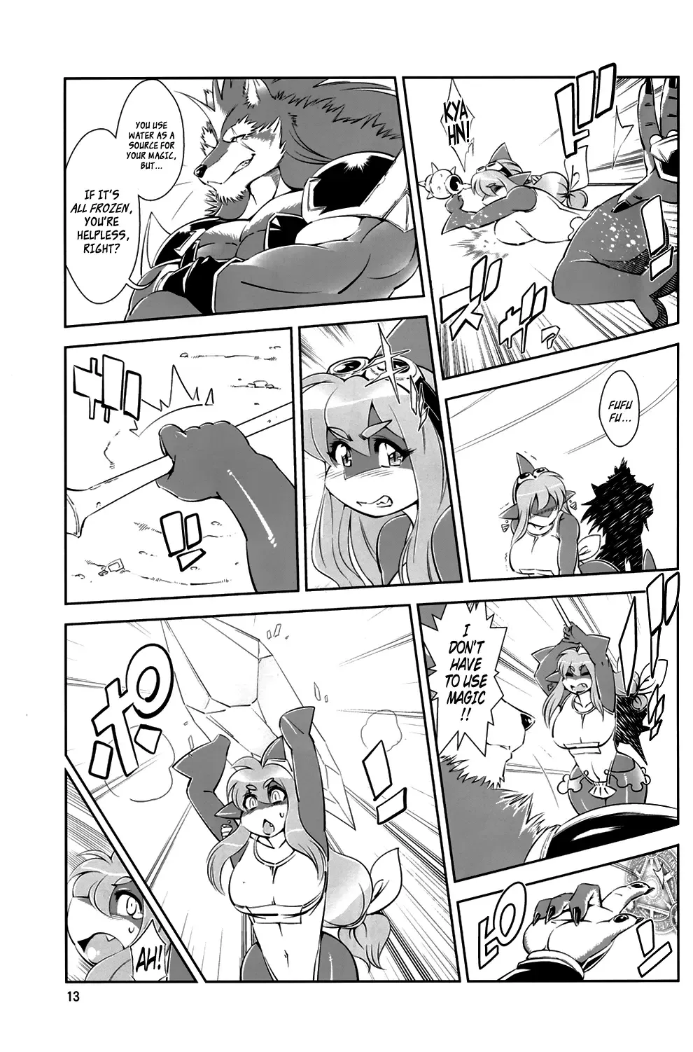 [Amakuchi] Mahou no Juujin Foxy Rena 2 - Kemono of Magic - Foxy Rena 2 Fhentai - Page 14