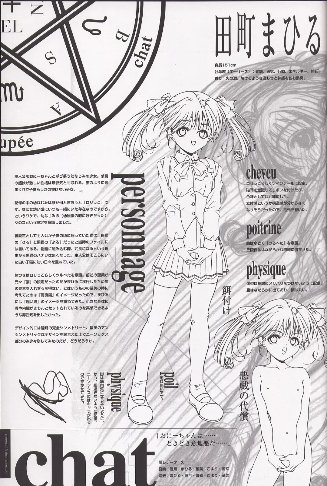 [Nagaoka Kenzou] Sayonara wo Oshiete Settei Shiryou & Genga shuu Fhentai - Page 35