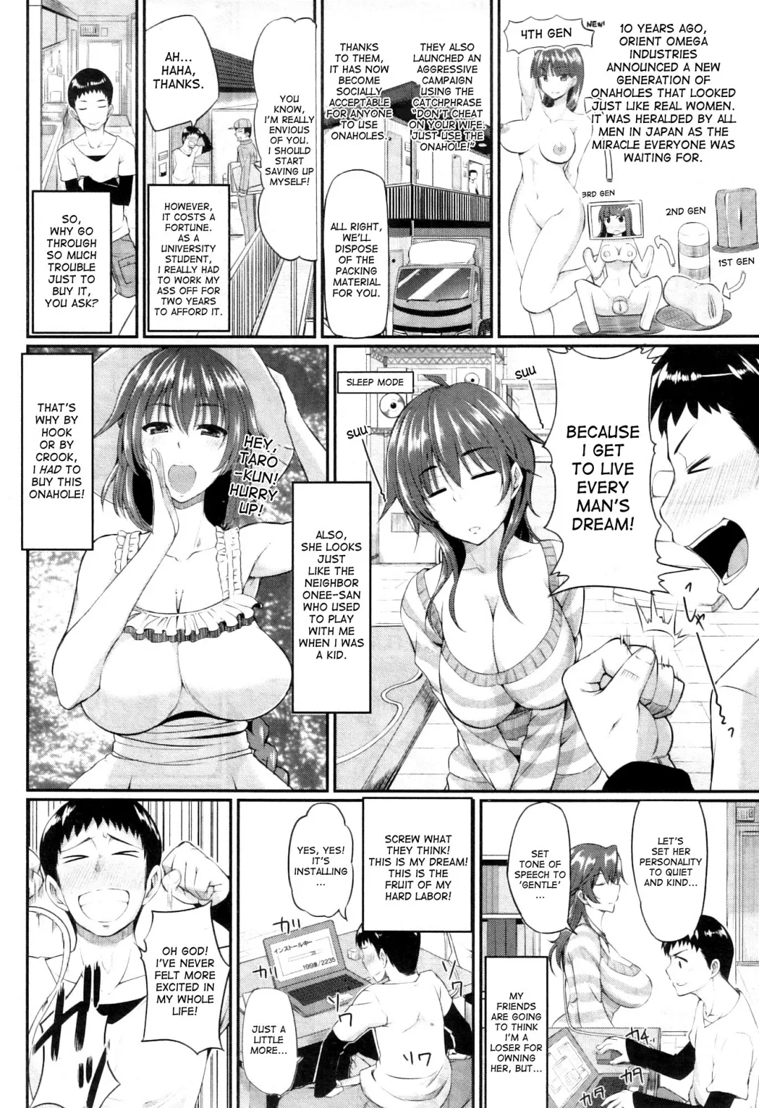 [Fue] Onaho ni Honoji | Loving an Onahole Fhentai - Page 2