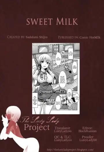 [Shijou Sadafumi] Sweet Milk Fhentai - Page 21