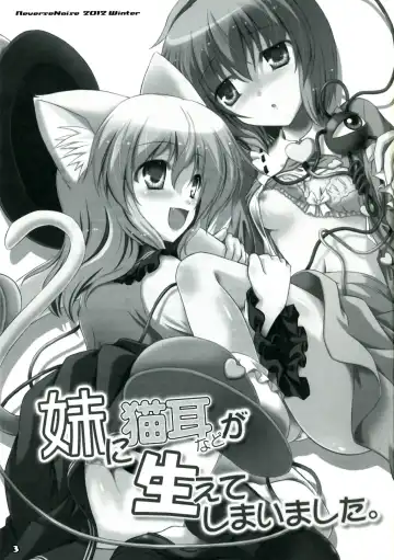 [Yamu] Imouto ni Nekomimi Nado ga Haete shimai mashita. Fhentai - Page 3