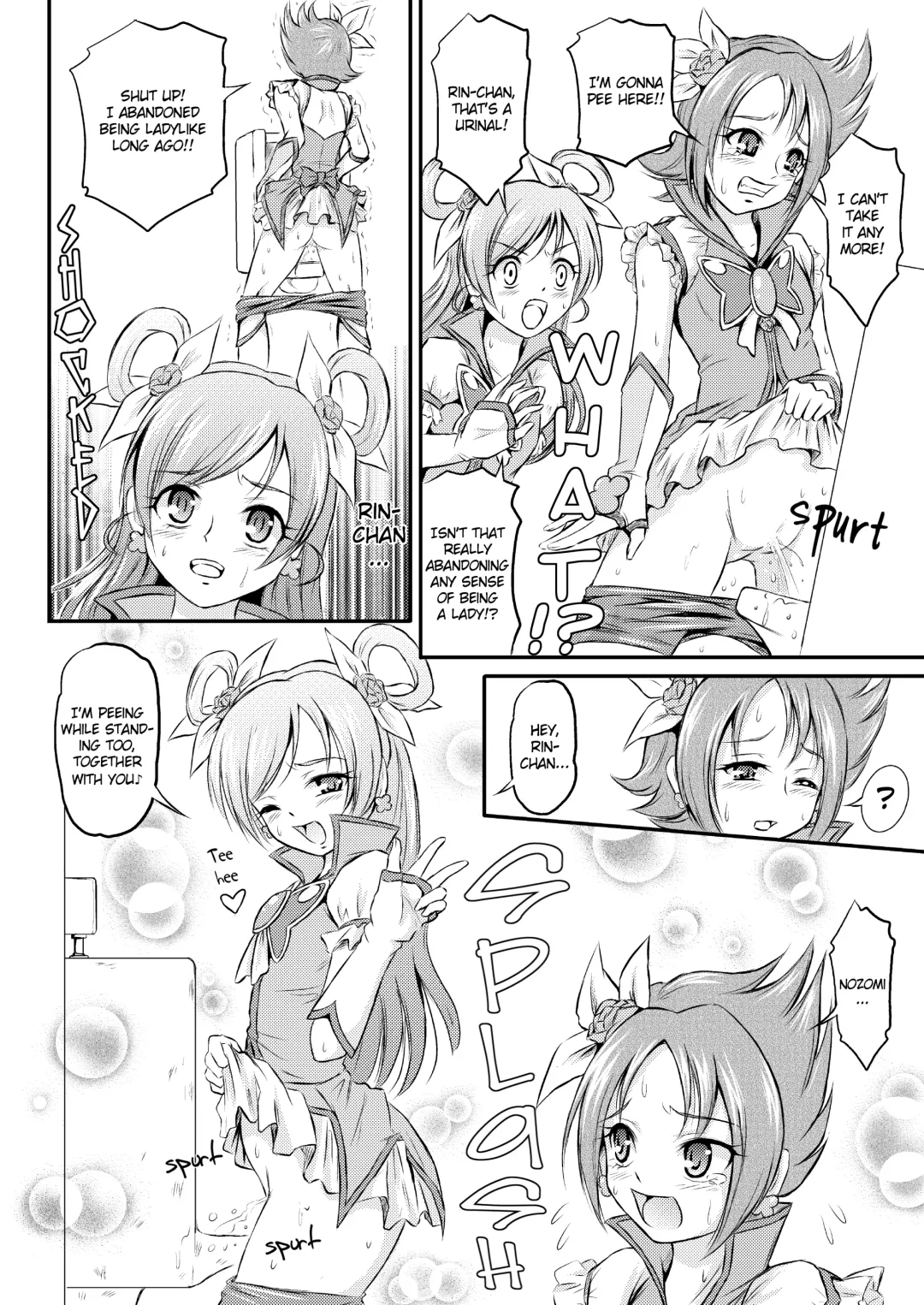 [Matsutaka Zon] Omorashi All-Stars DX | Pants-Wetting All-Stars DX Fhentai - Page 15