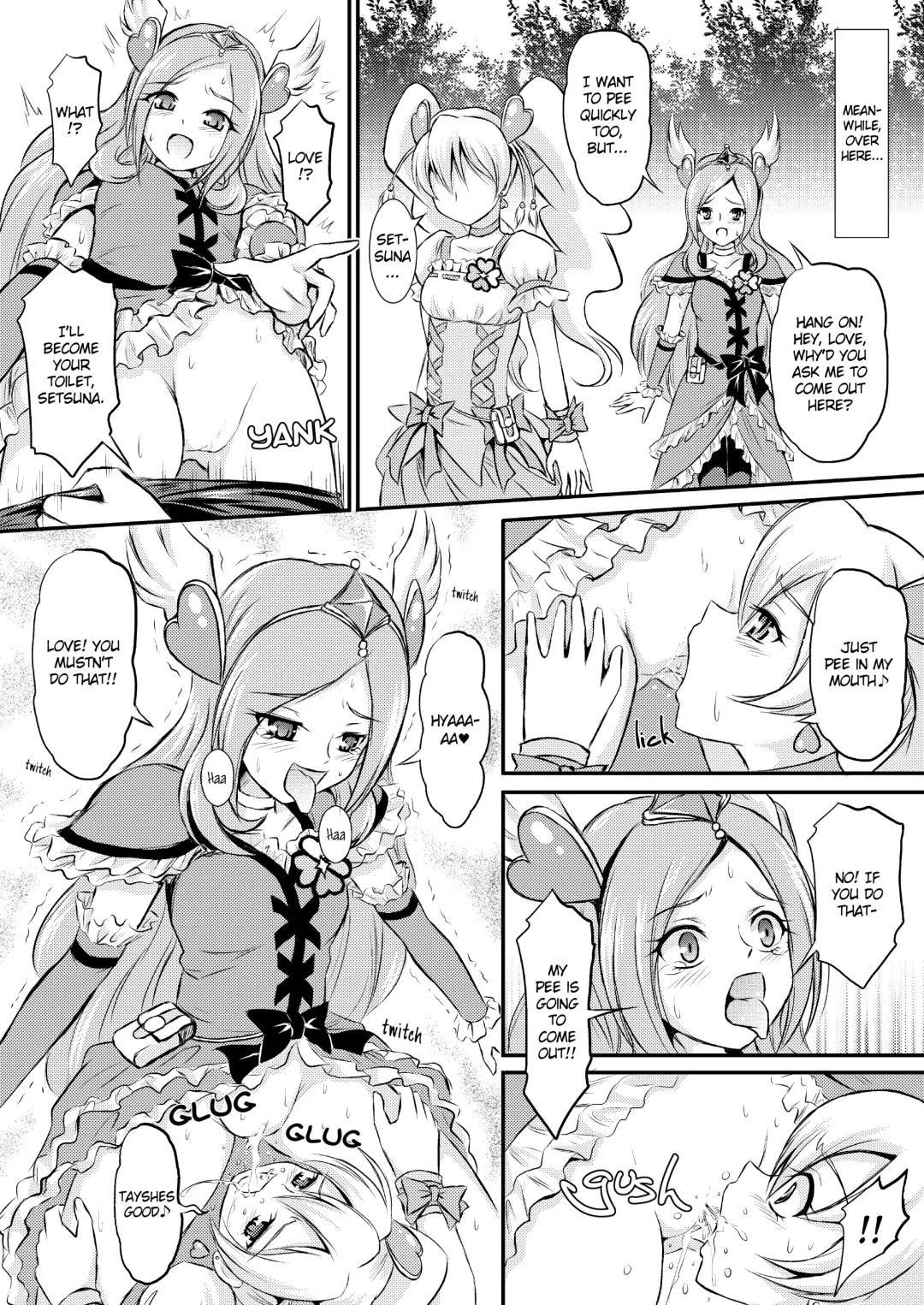 [Matsutaka Zon] Omorashi All-Stars DX | Pants-Wetting All-Stars DX Fhentai - Page 17