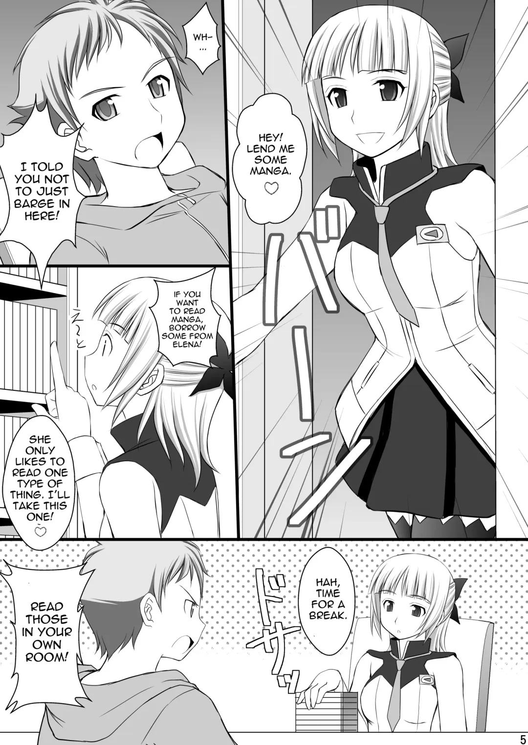 [Kittsu] Kichiku na Ao Kimi to Fleur-tan no Oshiri Fhentai - Page 4
