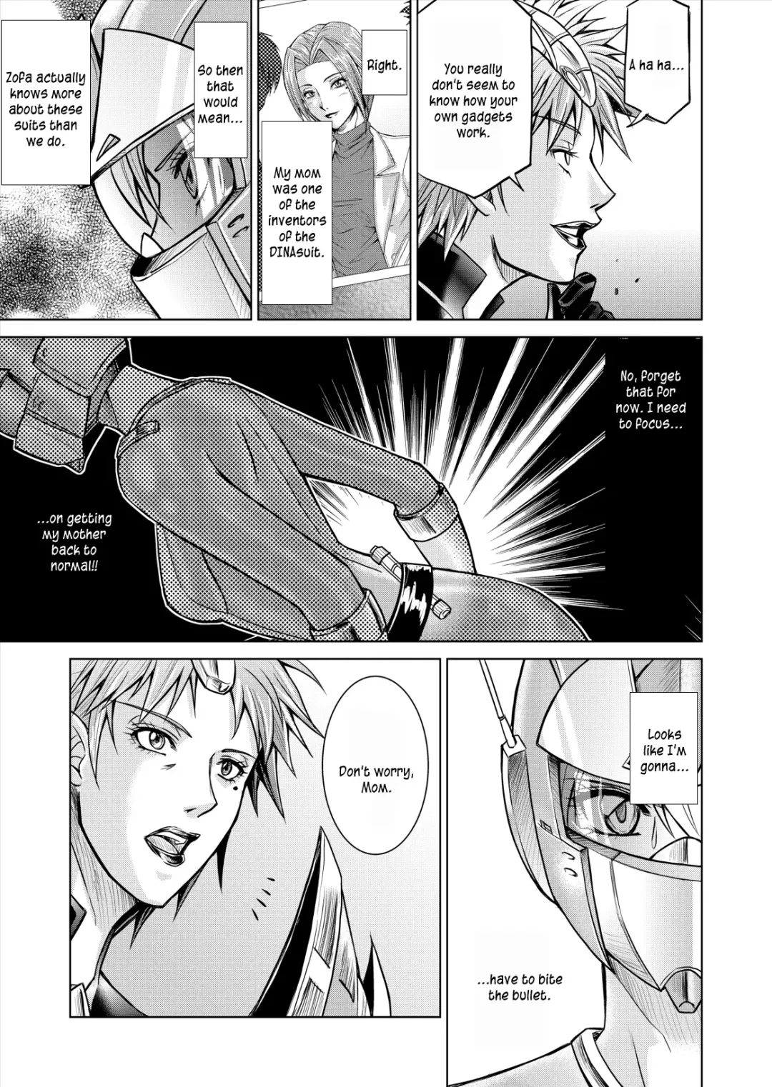 [Monmon] DINAranger Volume 12/13/14 Fhentai - Page 49