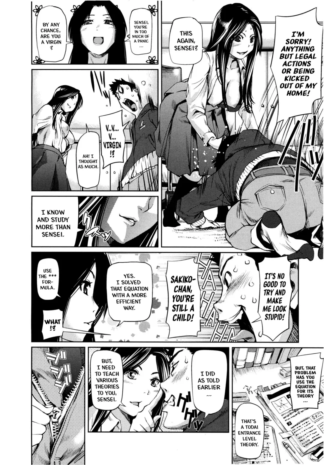 [Shiomaneki] Hanmen! Kateikyoushi | The Tutor Fhentai - Page 8