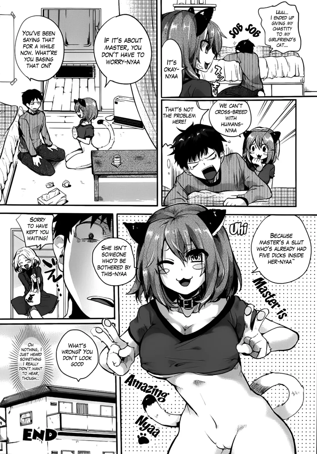 [Doumou] Nyanko na Hatsujouki | Going Into Heat Like a Cat Fhentai - Page 12