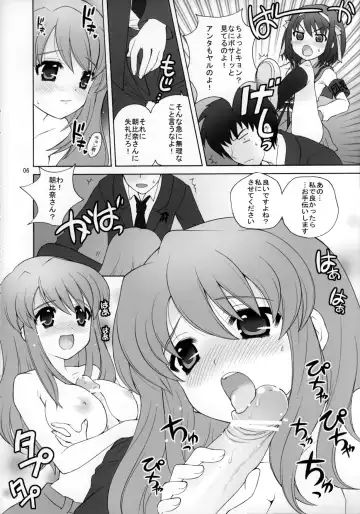 [Nagisawa You] Suzumiya Haruhi no Daikenkyuu! Fhentai - Page 6