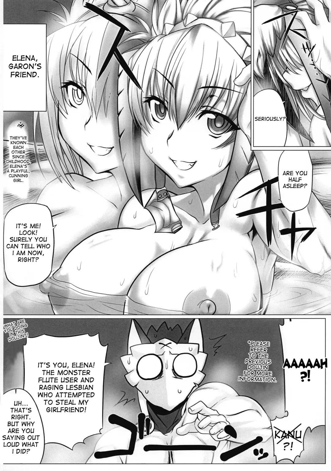 [Tabigarasu] Monhan P3 Hon Hitou Konyoku Dosu Mellon Ban Fhentai - Page 18
