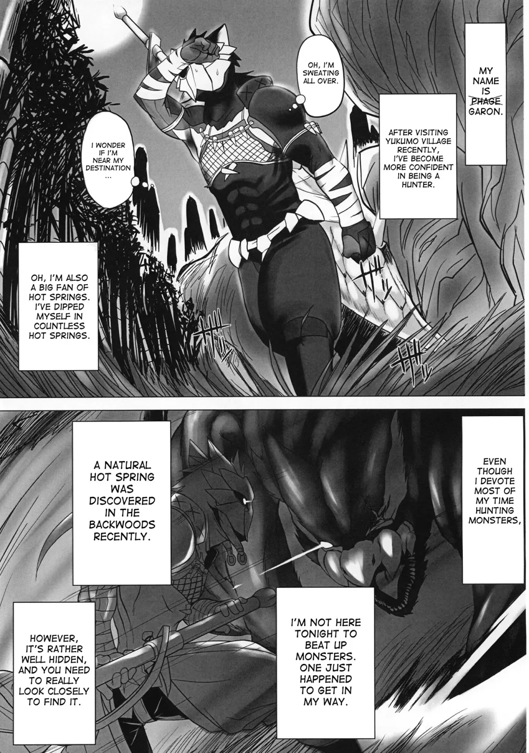 [Tabigarasu] Monhan P3 Hon Hitou Konyoku Dosu Mellon Ban Fhentai - Page 7