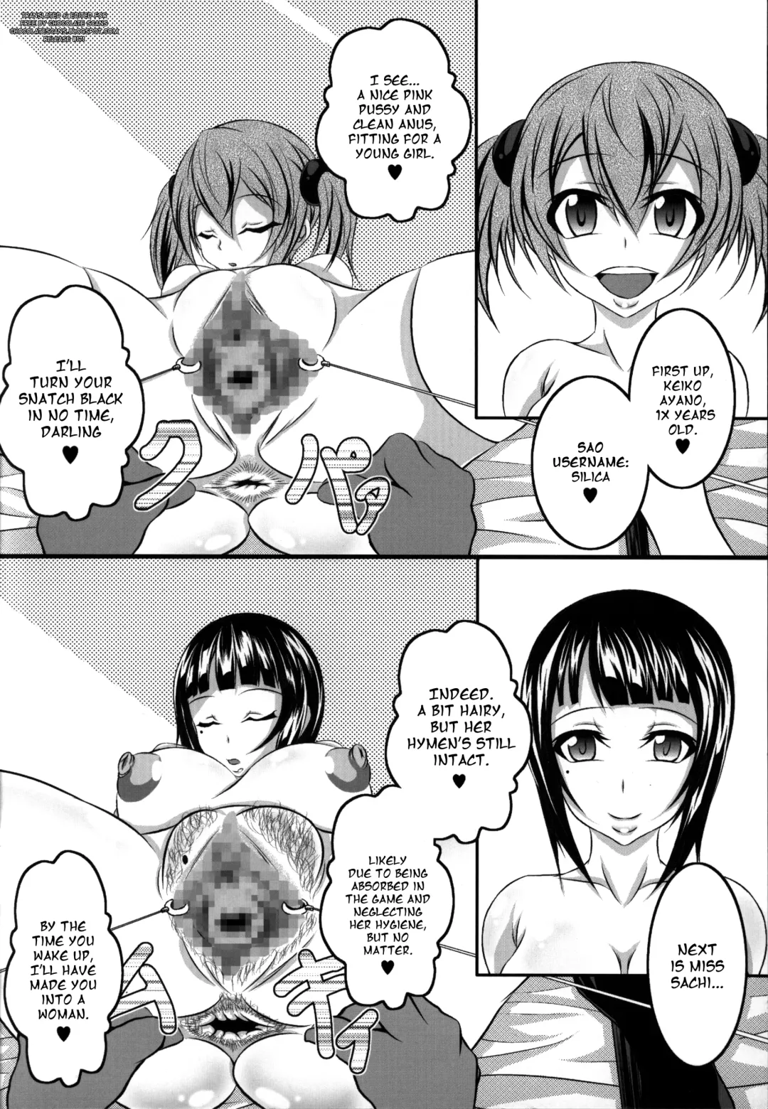 [Bokujou Nushi K] Irakabeshi Sugite Atama ga Okashiku Natta Hito ga Kangaeta SAO-hon | A SAO Book Drawn by a Man Driven Insane by Bashing his Head Against a Wall Fhentai - Page 4