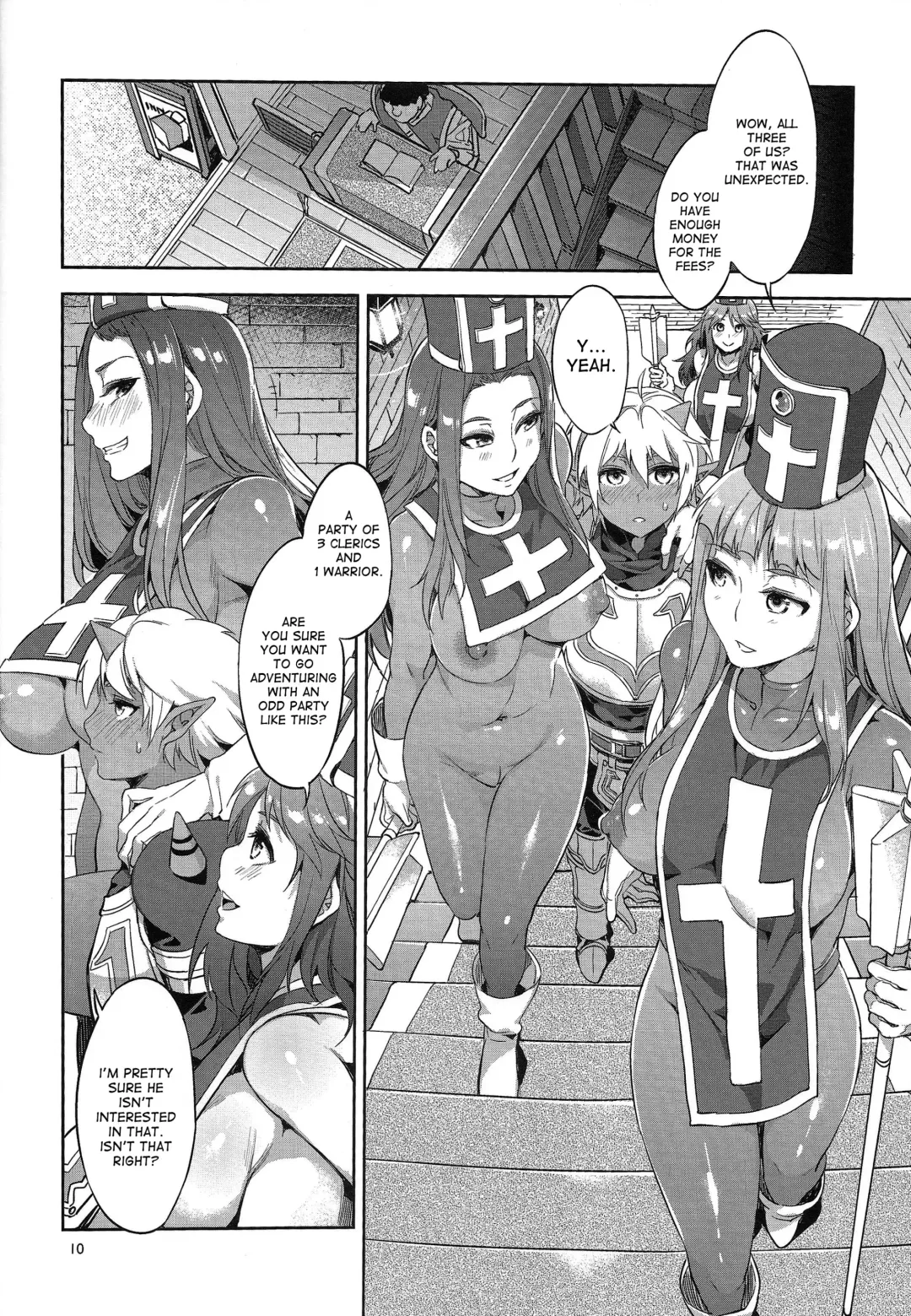 [Mizuryu Kei] TRIPRIESTLY PLAYING Fhentai - Page 9